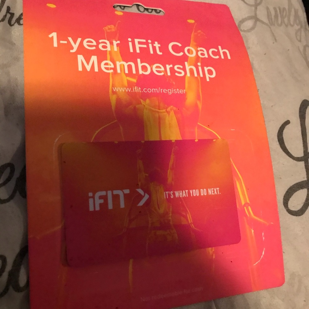 This is a iFit coach membership